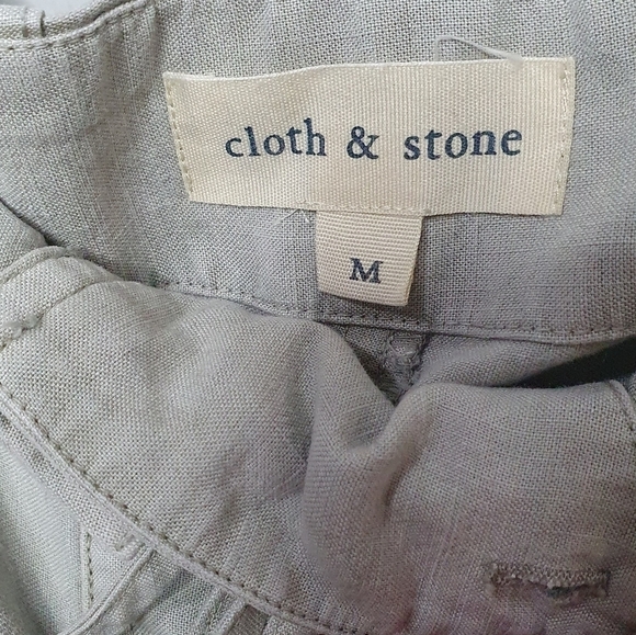 CLOTH & STONE Anthropologie Joggers‎ Lightweight Gray Women's Size M - Picture 8 of 12